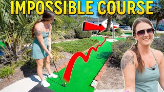 This Mini Golf Course Is Much Harder Than We Expected