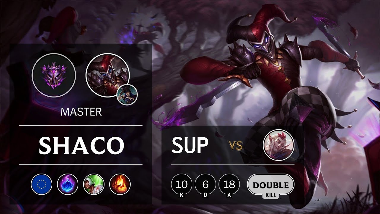 Shaco Support vs Rakan - EUW Master Patch 9.18