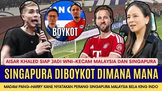 🔥BIKIN HEBOH‼️SEMUA KUTUK SINGAPURA MALAYSIA BELA TIMNAS INDONESIA⁉️Pernyataan JUJUR MADAM PANG KANE