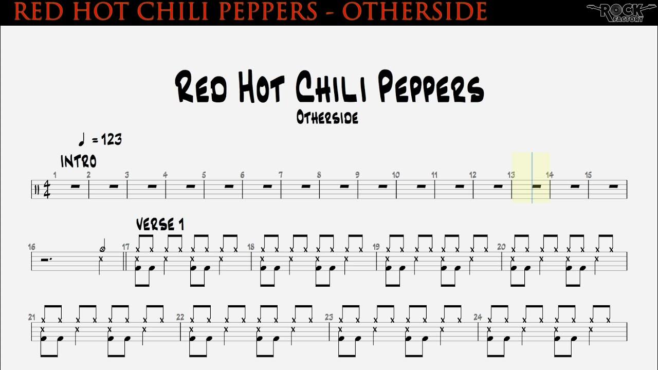 Red hot chili peppers tabs