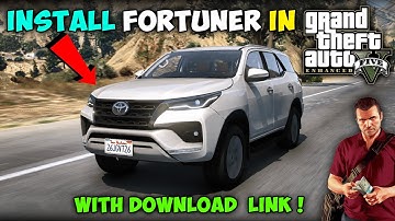 How to Install Fortuner in GTA 5 Enhanced Edition 2025 (100% Working) 🔥