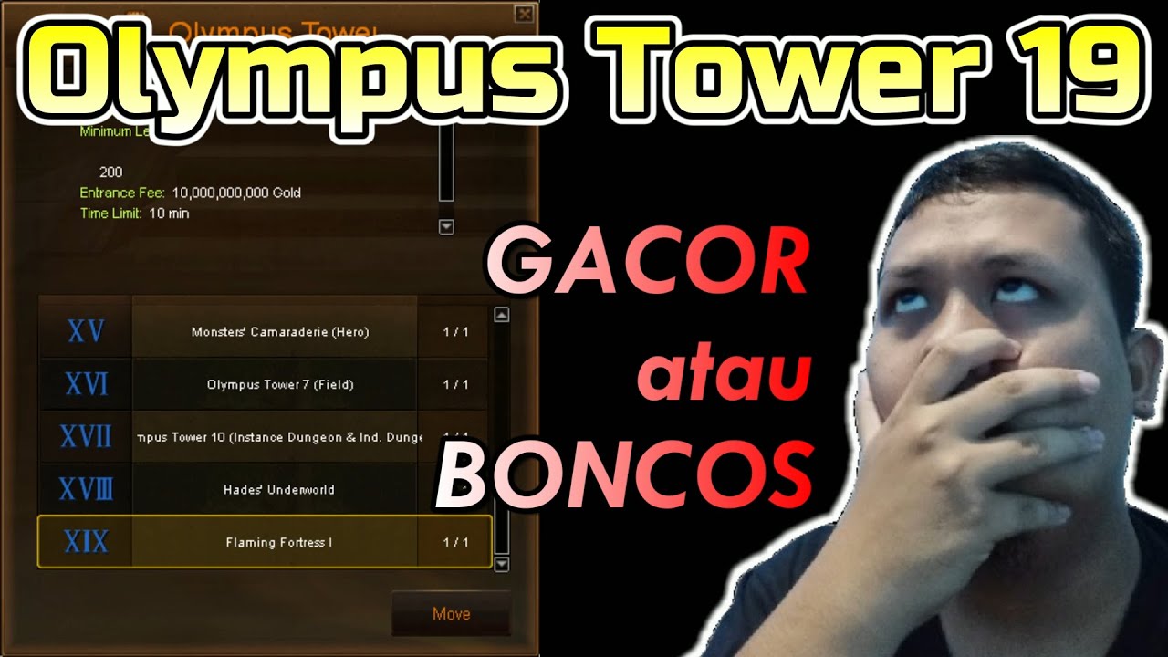 UPDATE OT 19 !! - Review Olympus Tower XIX | Atlantica Online