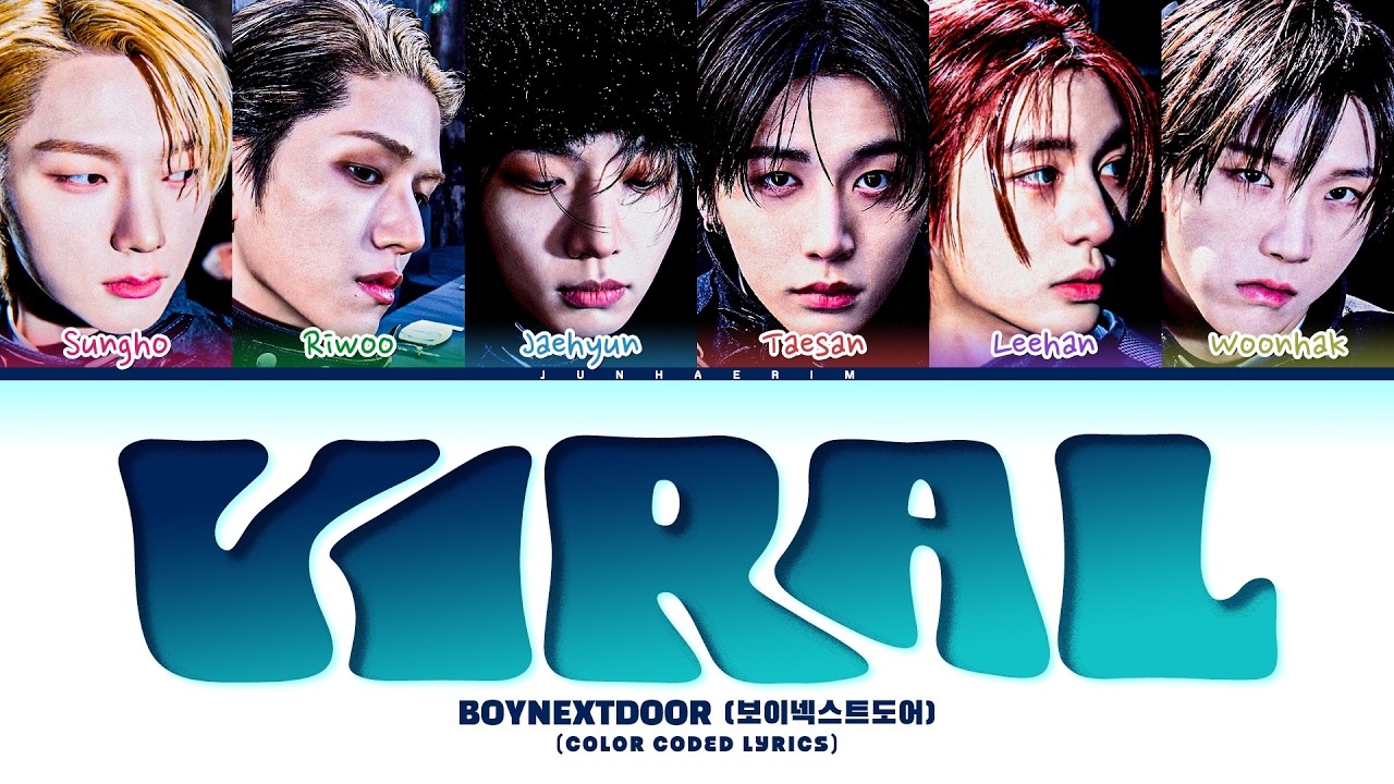 Cover BOYNEXTDOOR VIRAL Lyrics (보이넥스트도어 VIRAL 가사) (Color Coded Lyrics)