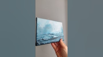 “Touch and See", a 2-Piece Canvas Set on Canva, 🌊 Ocean Painting  #art  #painting