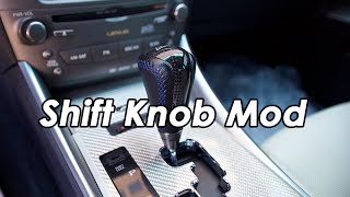 DIY: F Sport Shifter Mod on my Lexus ISF
