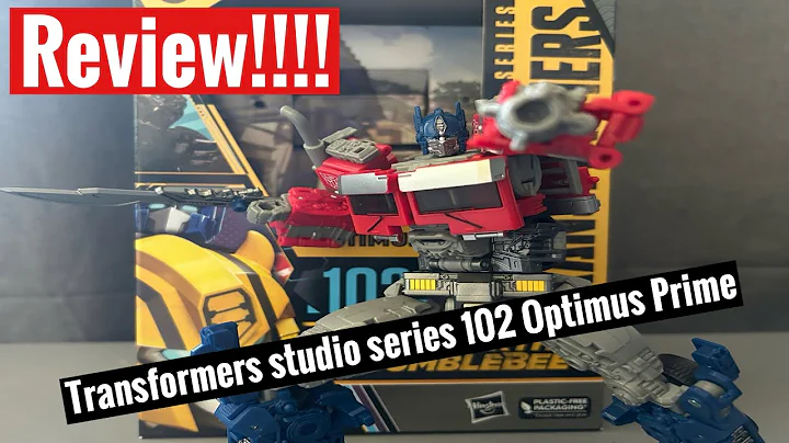 Transformers studio series 102 Optimus Prime review