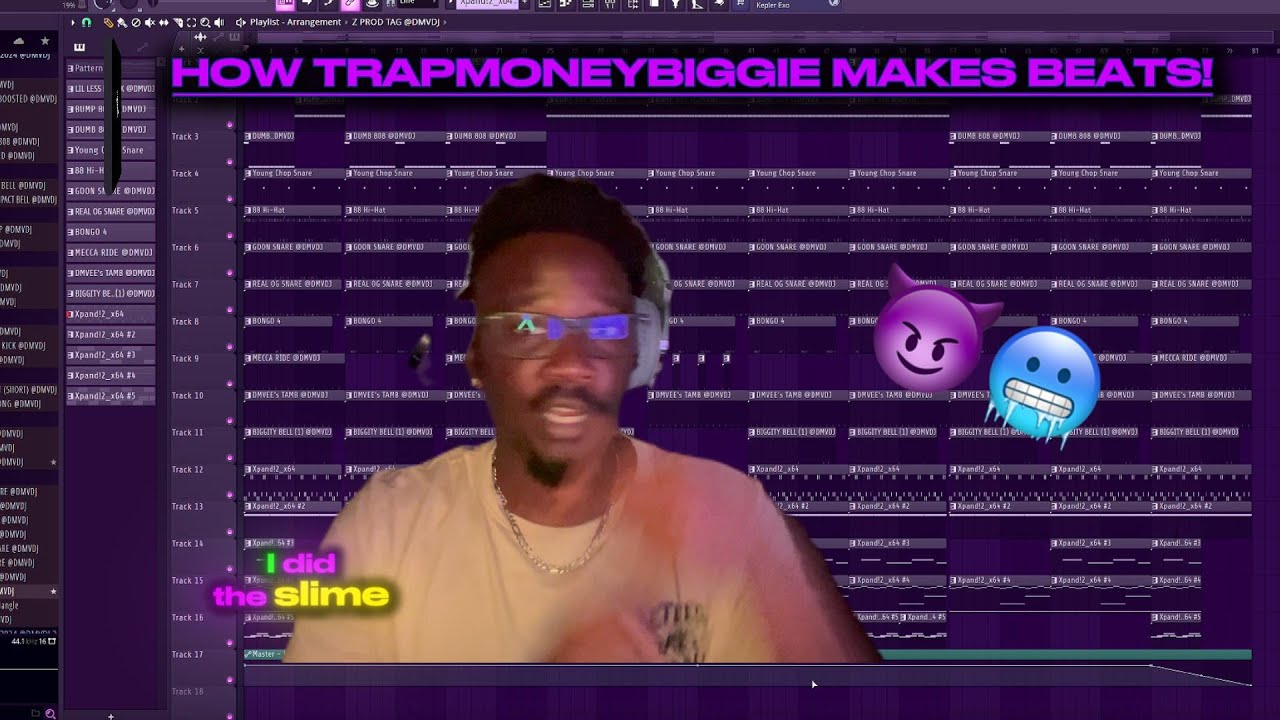 How TrapMoneyBiggie Makes His Beats! (Sauce)