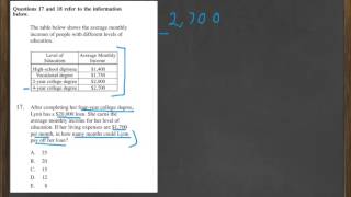 HiSET Math Free Practice Test 2 #17