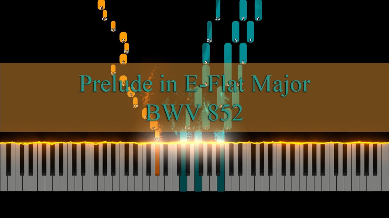 Guarda Prelude in E-flat Major, BWV 852 - Bach (4K) su YouTube Guarda Prelude in E-flat Major, BWV 852 - Bach (4K) su YouTube