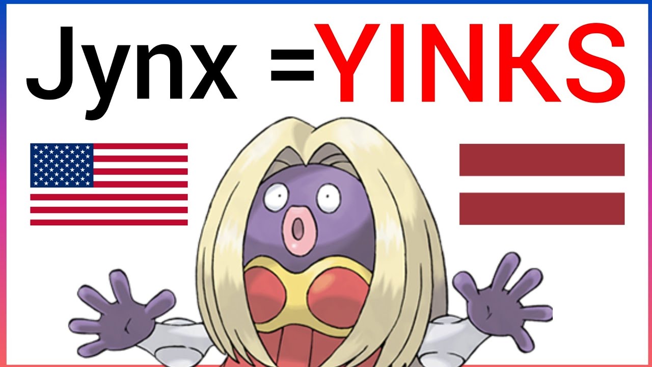 These Pokemon Name Pronounciations are WEIRD - YouTube
