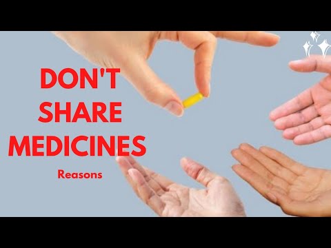 Sharing medicines causes this....pharmclare
