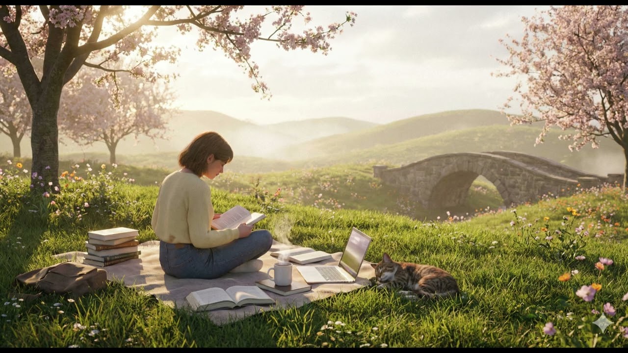 Nhạc Không Lời – 7 giờ sáng nắng ấm thư giãn học bài àlm việc uống Cà phê