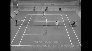 Tennis Tournament At SMU's Moody Coliseum - May 1961 (Silent)