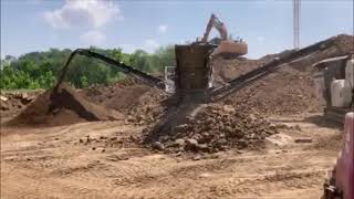 Aufbereitung Von Erdaushub Mit Anlagentechnik Der Fischer-Jung Gruppe