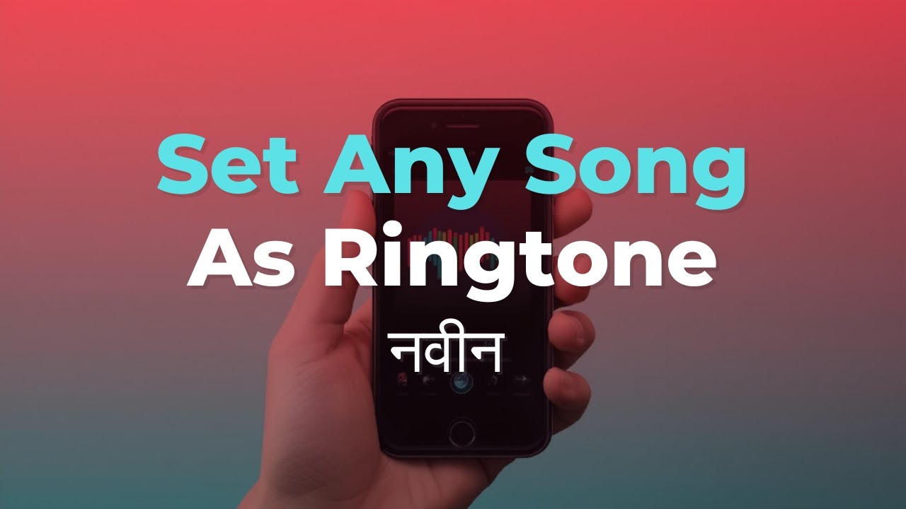 How To Set Any Song As Ringtone On iPhone - YouTube