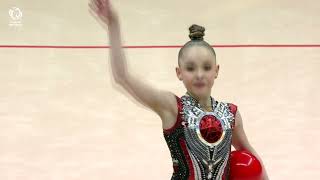 Stiliana NIKOLOVA (BUL) - 2025 Rhythmic European silver medallist, All-Around