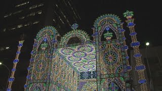 ２１回目、鎮魂の光 神戸ルミナリエ開幕