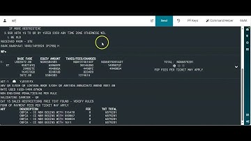 SABRE GDS TRAINING  HOW TO RETRIEVE A PNR AND FARE IT   ON SABRE GDS
