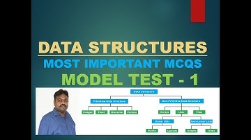 DATA STRUCTURES  MODEL TEST-1||IMPORTANT MCQS- GATE, UGC NET, ISRO,APSET & ALL CSE COMPETITIVE EXAMS