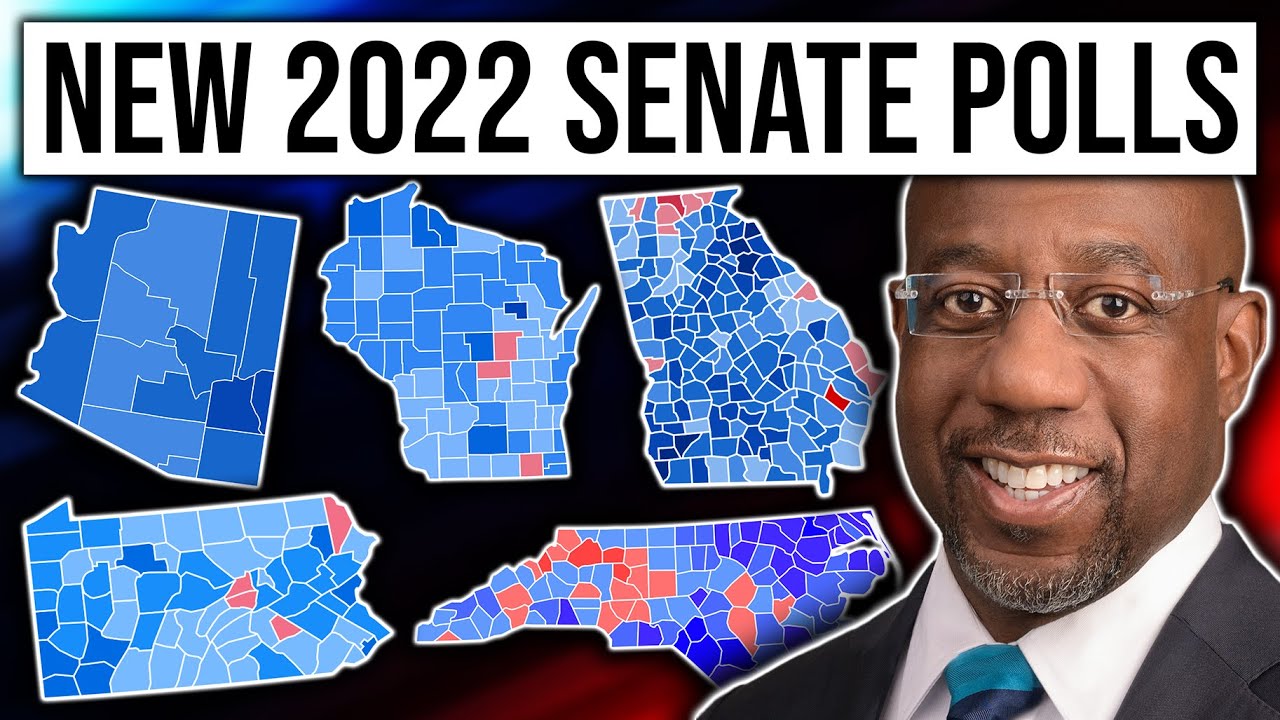 New 2022 Senate Polls From ALL 5 KEY Races (D+3 In Ohio) YouTube