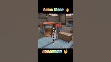 Lone Wolf 🤟1v1 Gameplay 🔥#shorts #shortvideo #freefire #short #viral #tiktok  @gaming