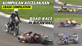 KUMPULAN KECELAKAAN ROAD RACE Di Bulan JULI Versi RoadraceMania Kebumen