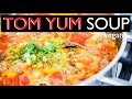 HOW TO MAKE TOM YUM SOUP | SUPER EASY HOMEMADE WINTER VEGAN RECIPE