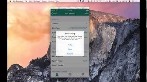 GSoC 2015: OpenMRS iOS client extensions