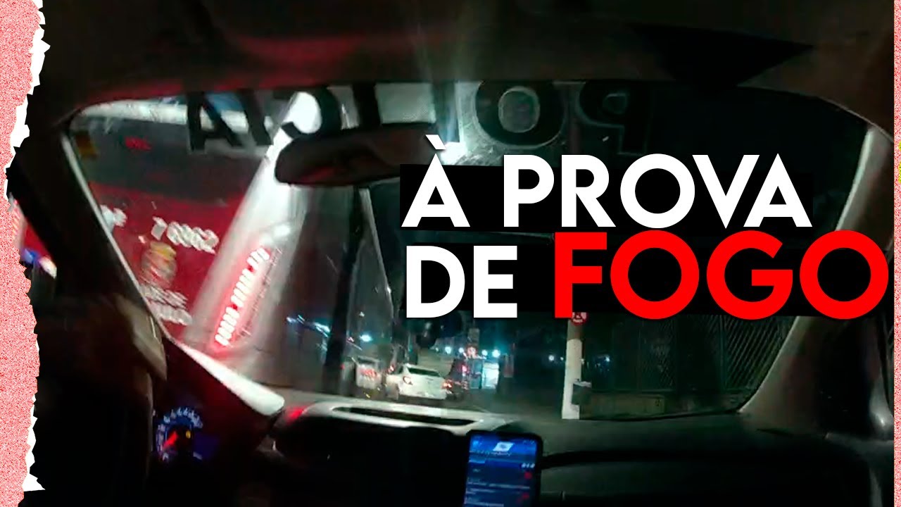 CARRO PEGOU FOGO DURANTE O ACOMPANHAMENTO