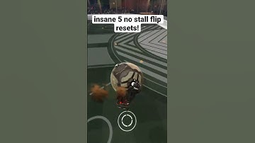 WORLD RECORD 5 No Stall Flip Reset Goal!😮 #shorts