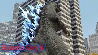 Godzilla Particle Test (SFM animation)