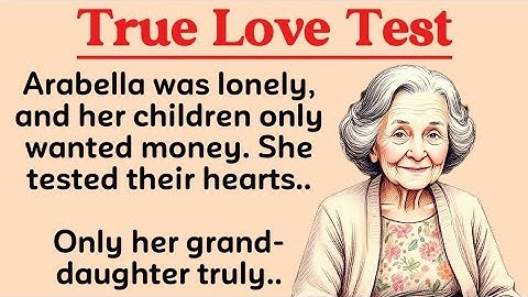 스토리 레벨 3으로 영어 배우기 ⭐ | 진정한 사랑 테스트 | 영어 실력 향상 | 영어 오디오북