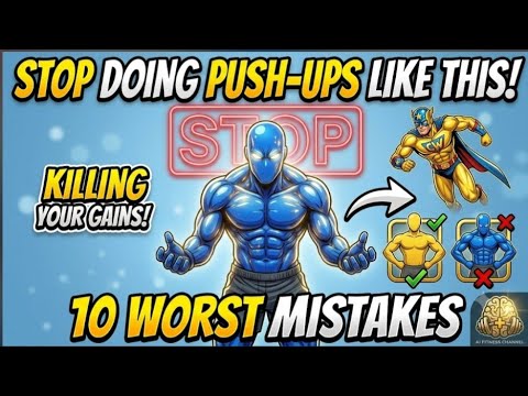 Stop doing pushups like this ( 10 WORST MISTAKES )