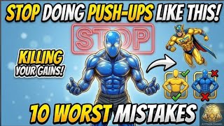 Full Stop doing pushups like this ( 10 WORST MISTAKES ) Update