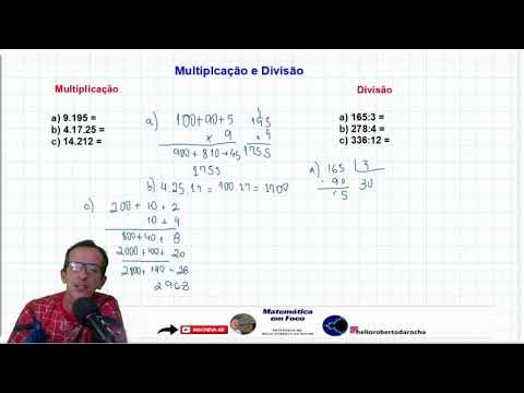 Matemática – Multiplicação e Divisão – Conexão Escola SME