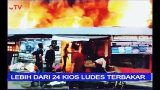Lebih dari 24 Kios di Pasar Sinjai Hangus Terbakar - BIP 24/02