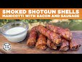 🔥 Smoked Shotgun Shells - Bacon &amp; Sausage Appetizer| Gameday | Lifetime Fusion Fuel Pellet Smoker