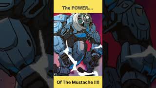 The POWER of the Mustache  #shorts  #anime  #animeshorts  #funnyanime  #mustache