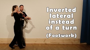 Inverted Lateral instead of a Turn - Footwork - Zouk Atoms