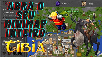 Como ABRIR todo os mapas do TIBIA 2025 - GLOBAL