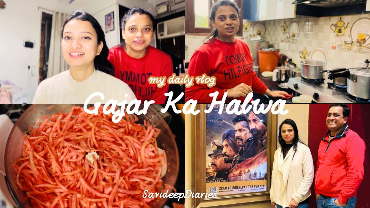 Gajar ka Halwa banana hua asaan😮 | Border 2 review🎬