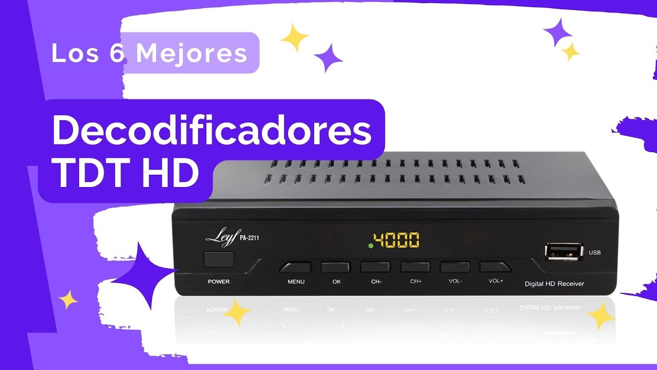 Las Mejores Ofertas de Decodificadores TDT