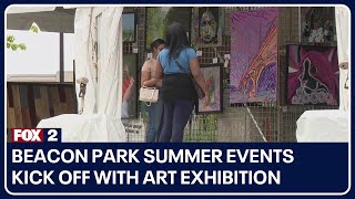 Beacon Park summer events kick off with art exhibition
