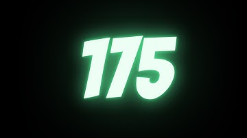 175 Seconds Countdown Timer with Beep Sound 1080p | 175s Alarm Timer Loud Noise When Ends Full HD