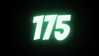 175 Seconds Countdown Timer with Beep Sound 1080p | 175s Alarm Timer Loud Noise When Ends Full HD