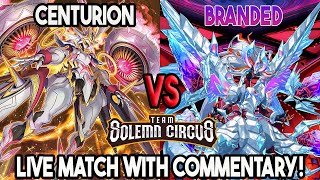 Centurion Vs Branded Despia : YuGiOh! Locals Feature Match | Live Duel