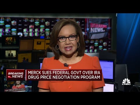 Merck sues u. S. Government over medicare drug price negotiations