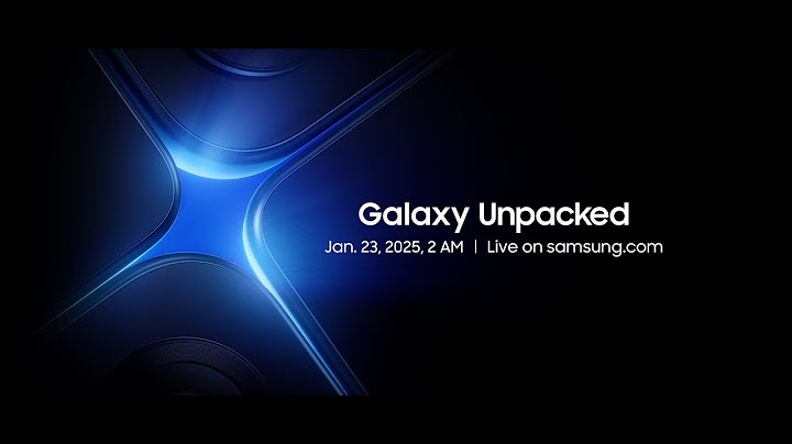 Invitation for Galaxy Unpacked January 2025 | Samsung