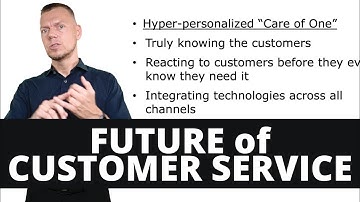 The future of customer service -  how to create an innovative customer service strategy - with tech