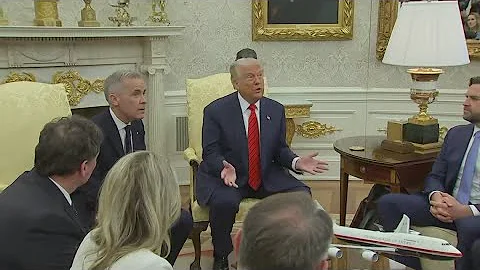 President Trump says he's ending trade talks with Canada over TV ads